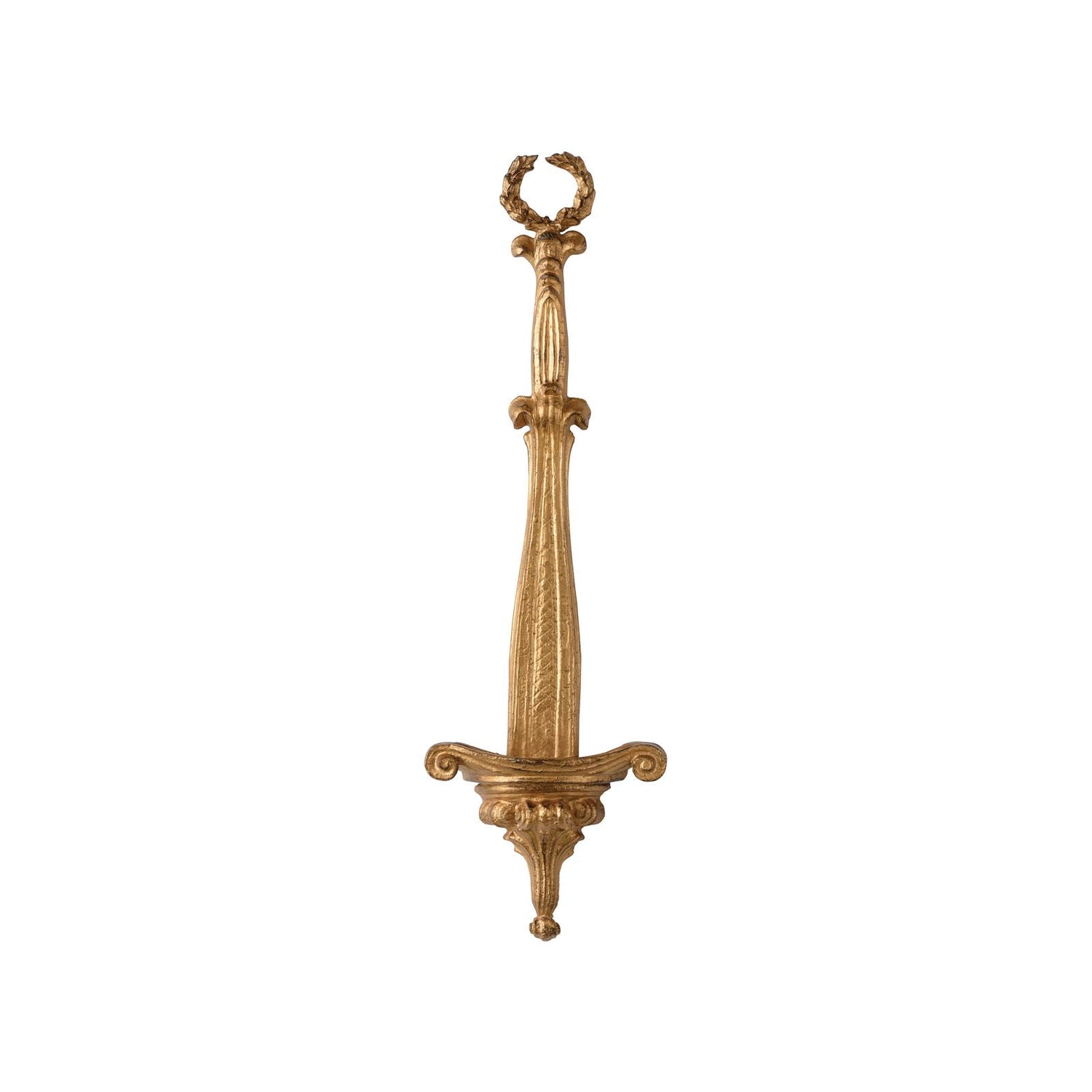 Chelsea House Antique Gold Plate Holder