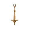 Chelsea House Antique Gold Plate Holder