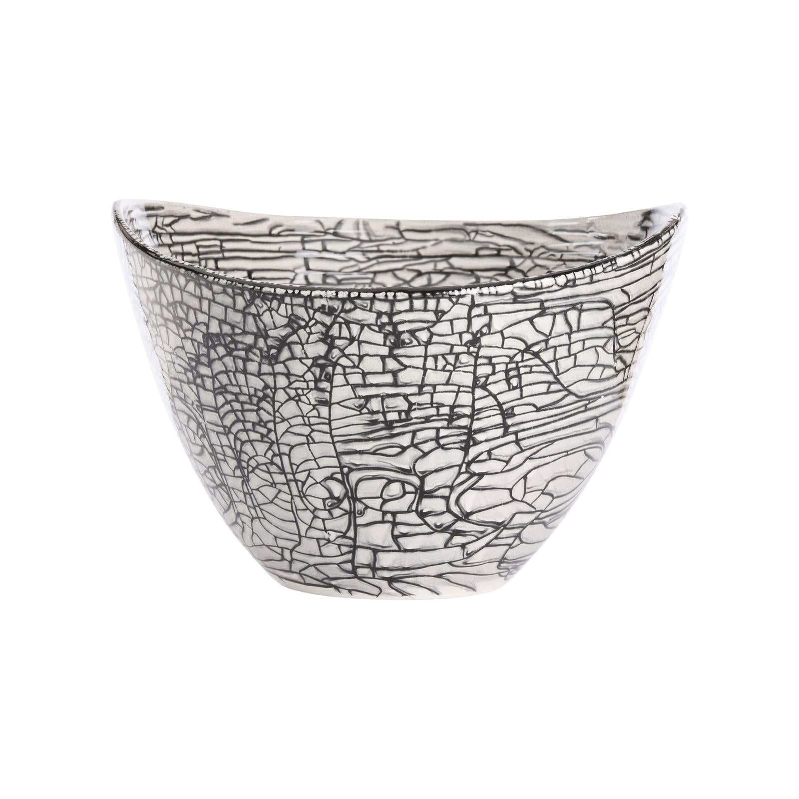 Chelsea House Black Oval Centerpiece