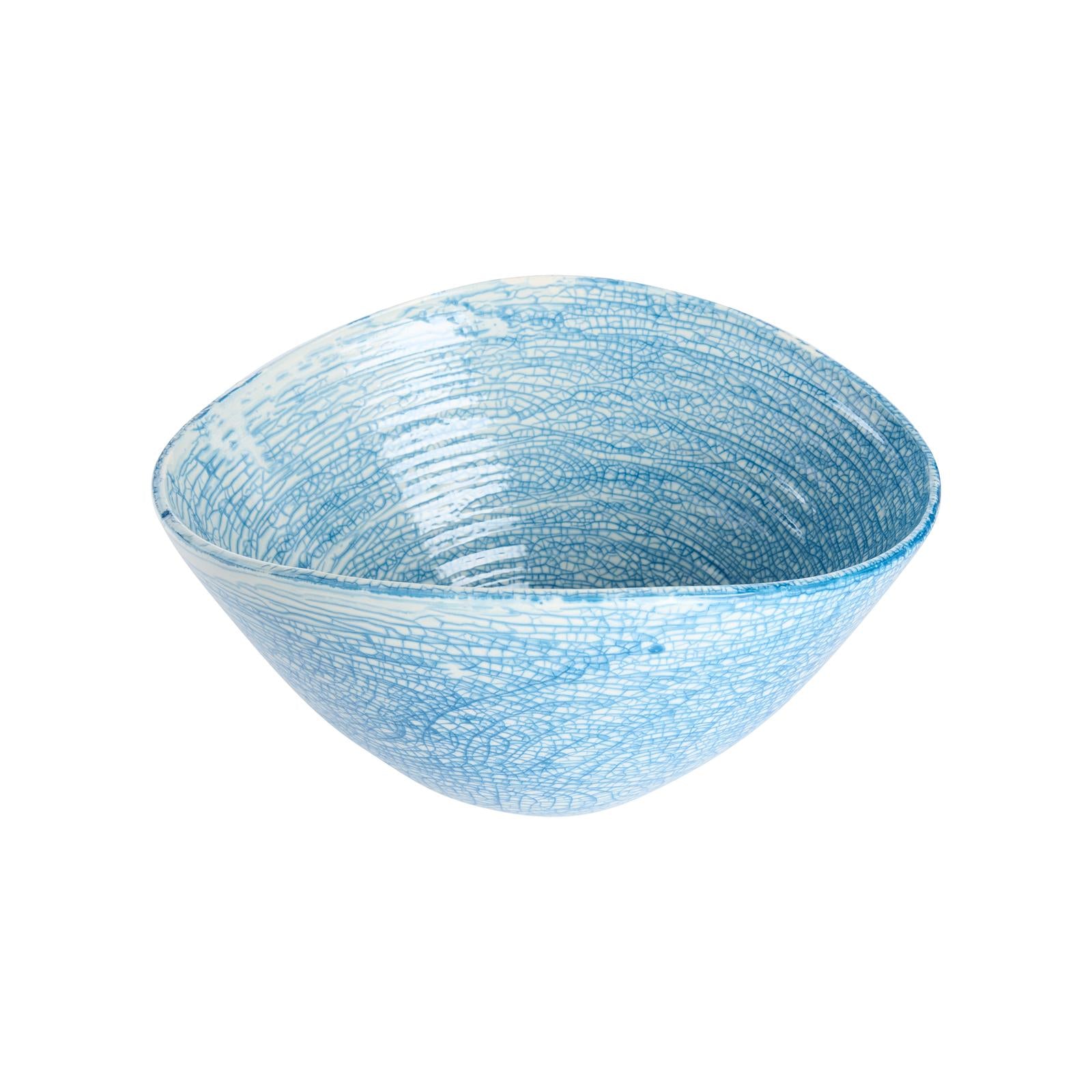 Chelsea House Blue Oval Centerpiece
