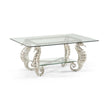Chelsea House Seahorse Silver Coffee Table