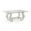 Chelsea House Seahorse Silver Coffee Table