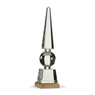 Chelsea House Architectural Crystal Obelisk