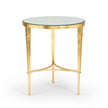 Chelsea House Round Gold Regent Accent Table