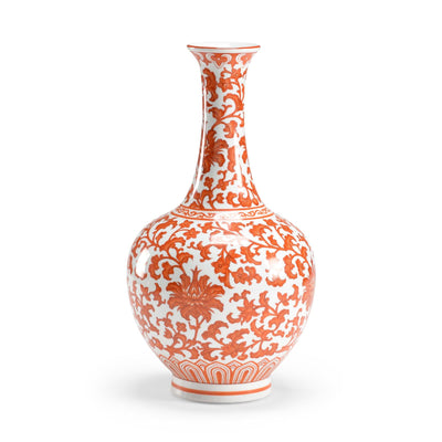 Chelsea House Pumpkin Long Neck Vase