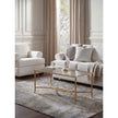 Chelsea House Gold Watson Coffee Table