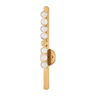 Corbett Annecy 1 Light Vintage Brass Wall Sconce Wall Light