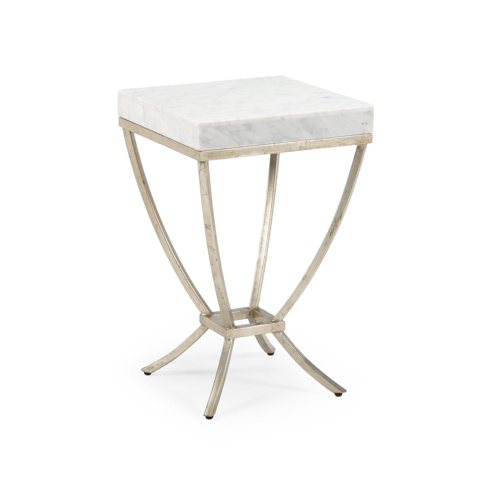Chelsea House Brandon Silver Side Table