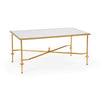 Chelsea House French Gold Cocktail Table