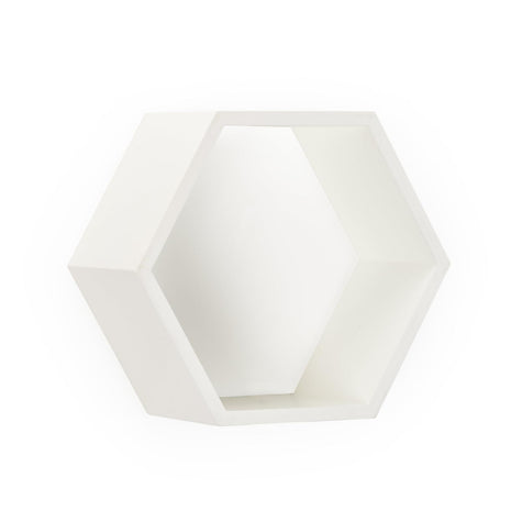 Chelsea House Honeycomb White Wall Box