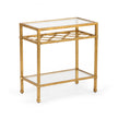 Chelsea House Pacific Coast Gold Accent Table
