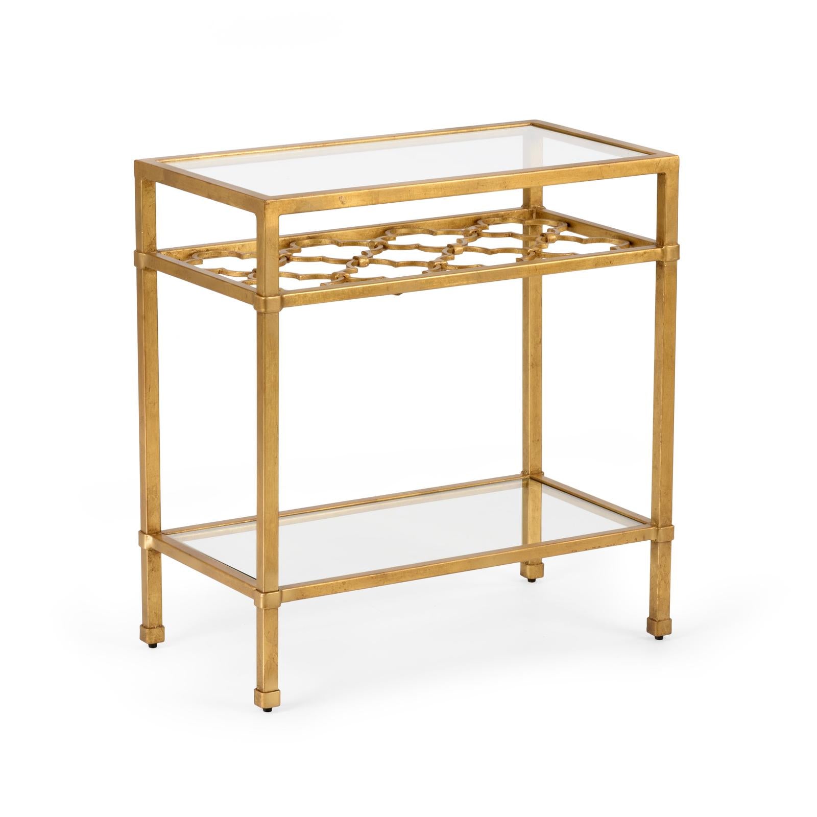 Chelsea House Pacific Coast Gold Accent Table