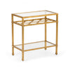 Chelsea House Pacific Coast Gold Accent Table