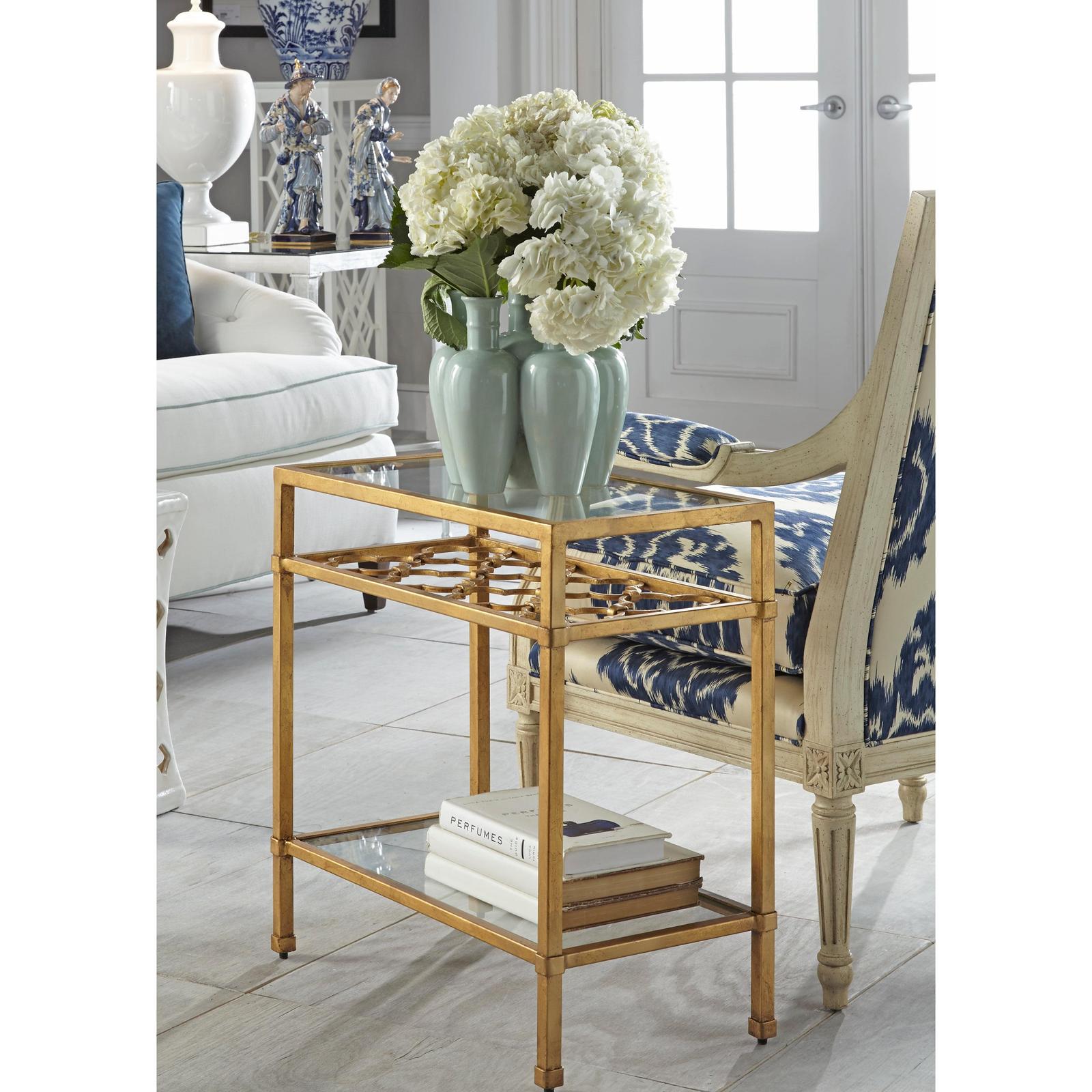 Chelsea House Pacific Coast Gold Accent Table