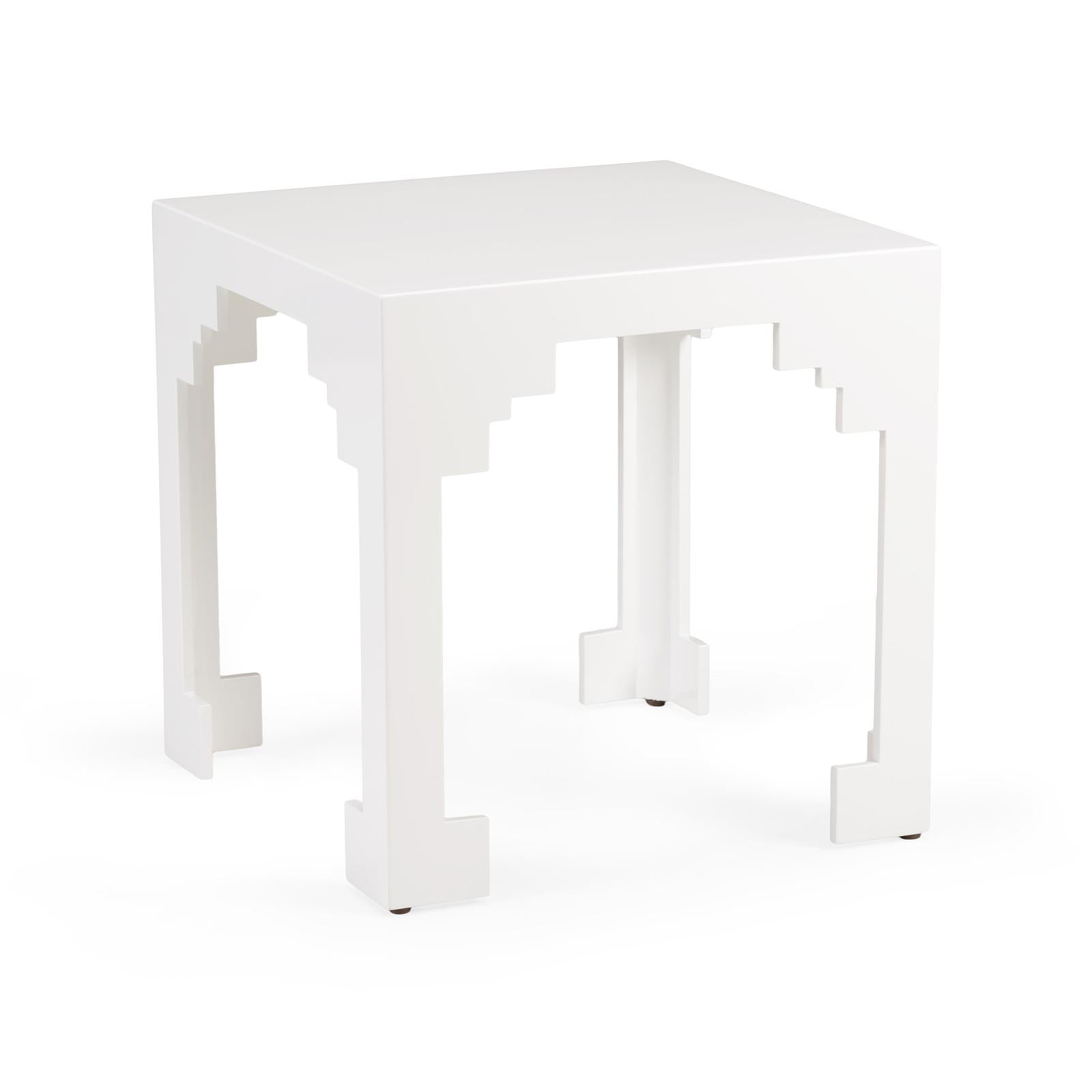 Chelsea House White Cut Corner Table