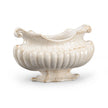Chelsea House Antique White Oval Pot