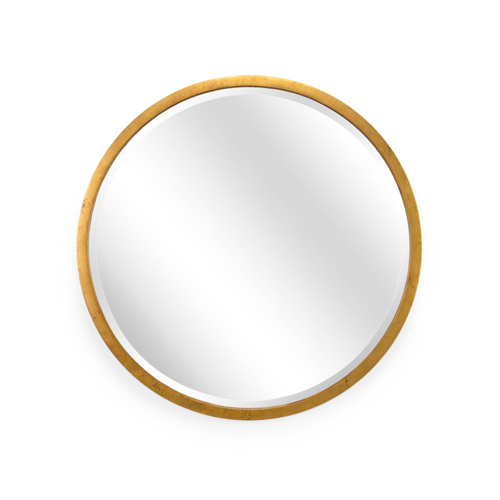 Chelsea House Large Round Gold Mirror