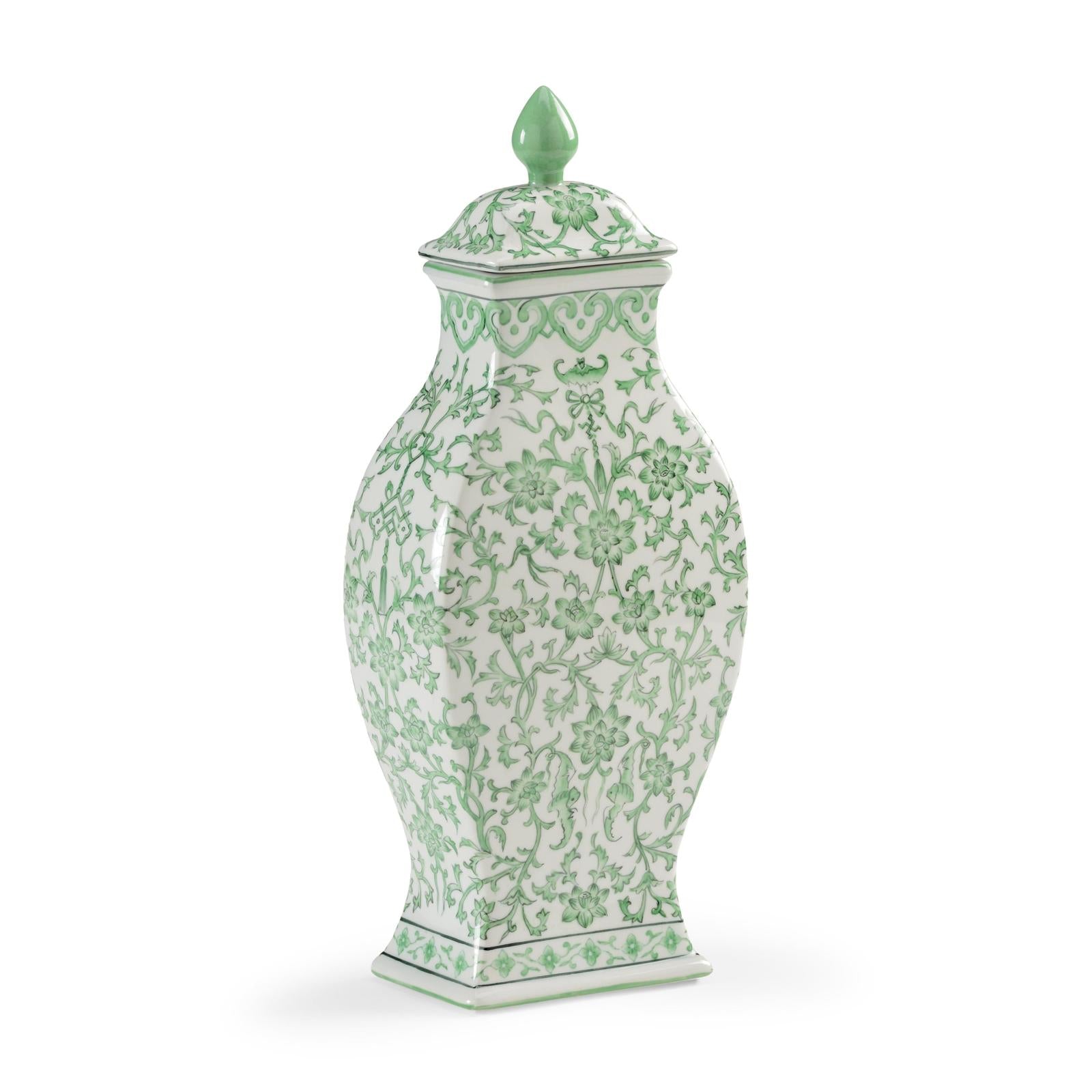 Chelsea House Green Covered Urn