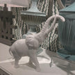 Chelsea House White Large Elephant Figure