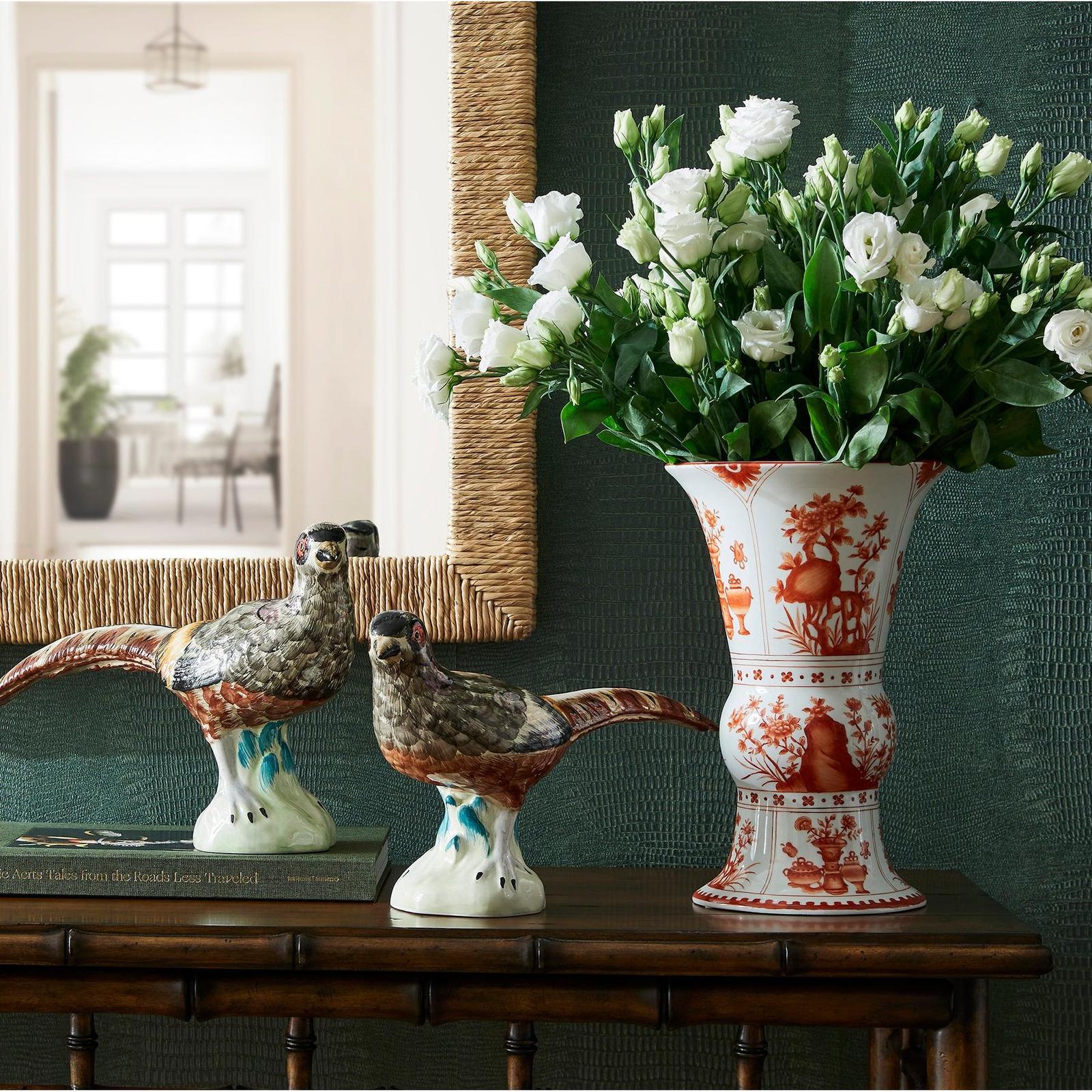 Chelsea House Pheasants Figure, Set of 2
