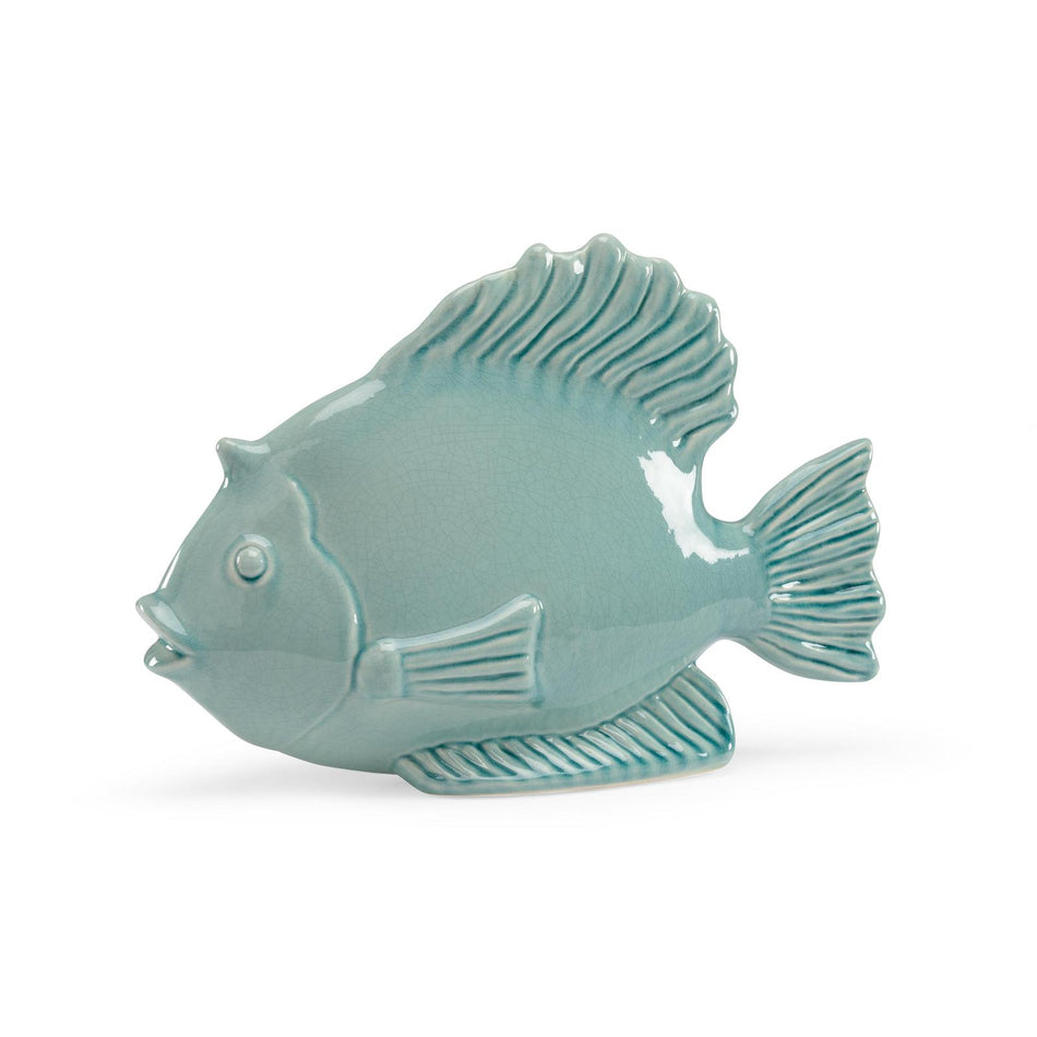 Chelsea House Celadon Fish Sculpture