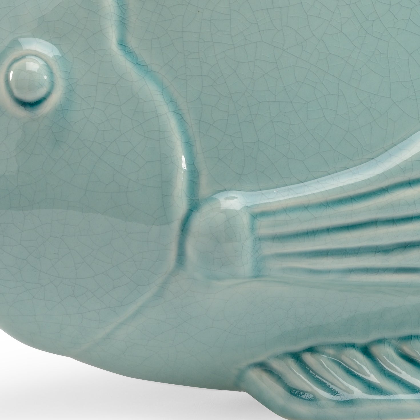 Chelsea House Celadon Fish Sculpture