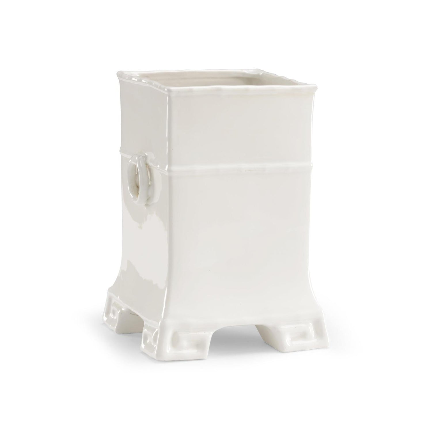 Chelsea House Greek White Key Vase