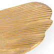 Chelsea House Gold Lotus Leaf Trays, Set of 3