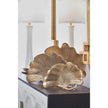 Chelsea House Gold Lotus Leaf Trays, Set of 3