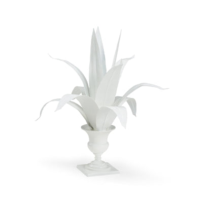 Chelsea House White Lyon Tole Decorative Flower