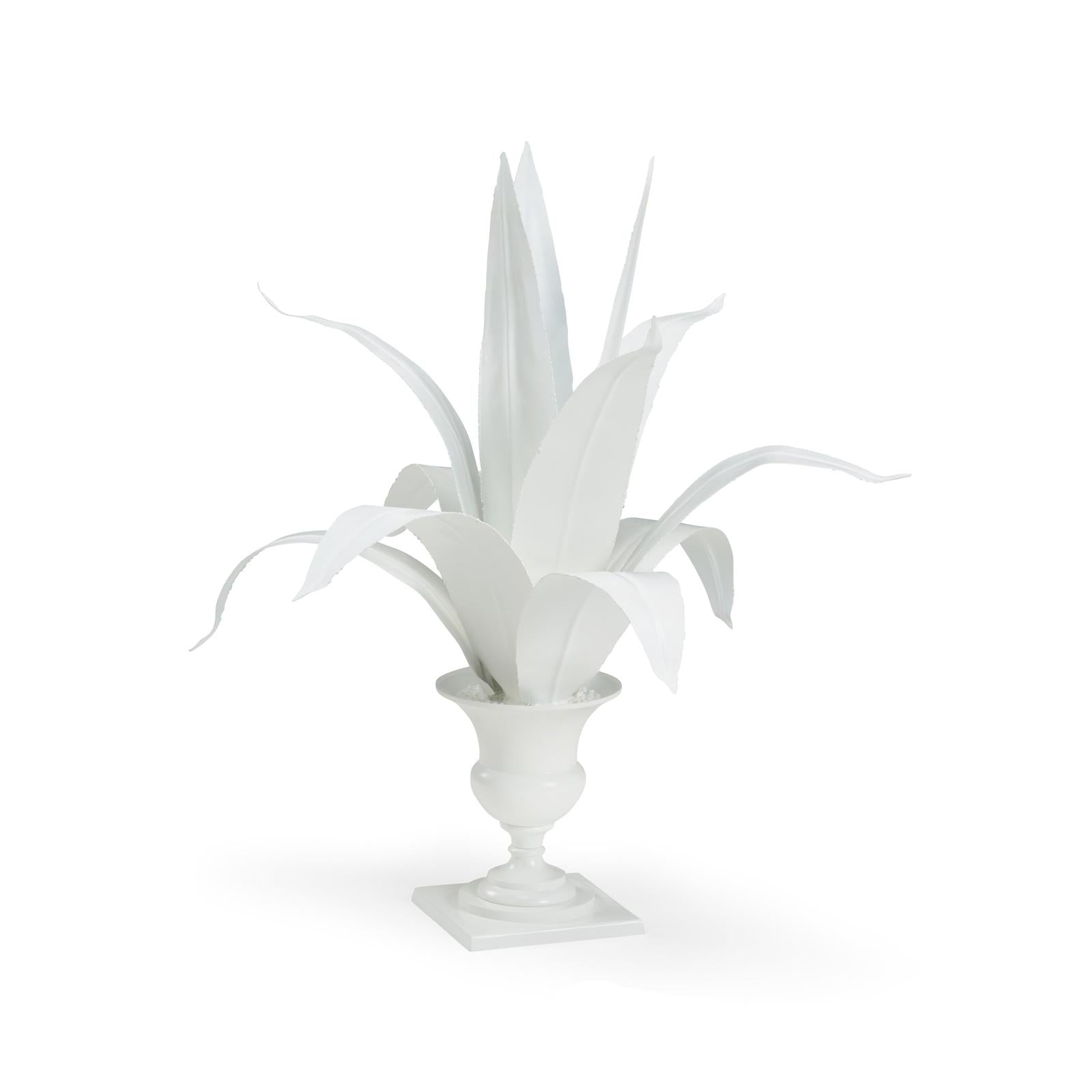 Chelsea House White Lyon Tole Decorative Flower
