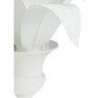 Chelsea House White Lyon Tole Decorative Flower