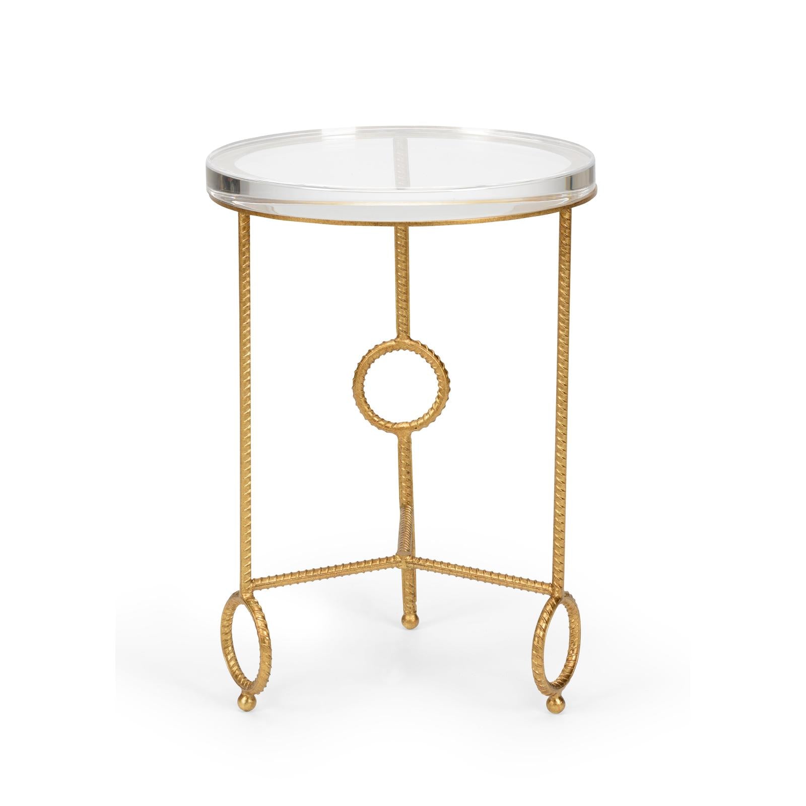 Chelsea House Acrylic Yonkers Side Table