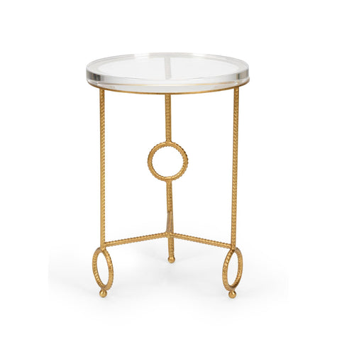 Chelsea House Acrylic Yonkers Side Table