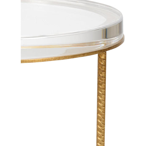 Chelsea House Acrylic Yonkers Side Table