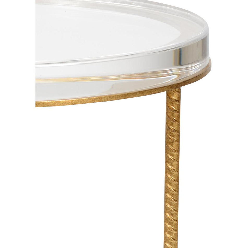 Chelsea House Acrylic Yonkers Side Table