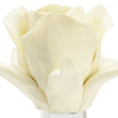 Chelsea House Large Cream Rose On Stand Porcelain Flower