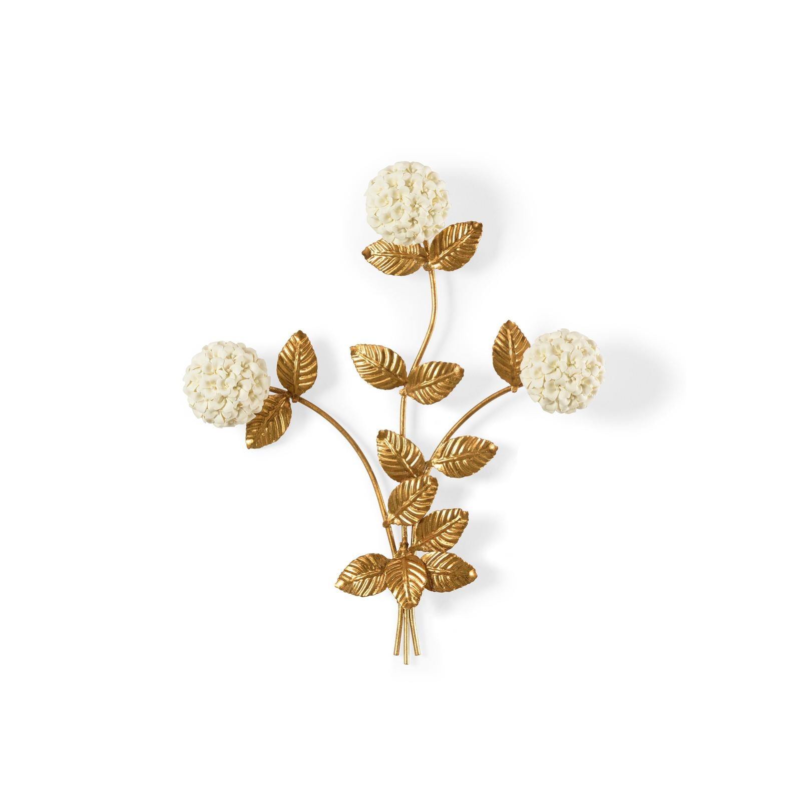 Chelsea House Hydrangea Flower Wall Art