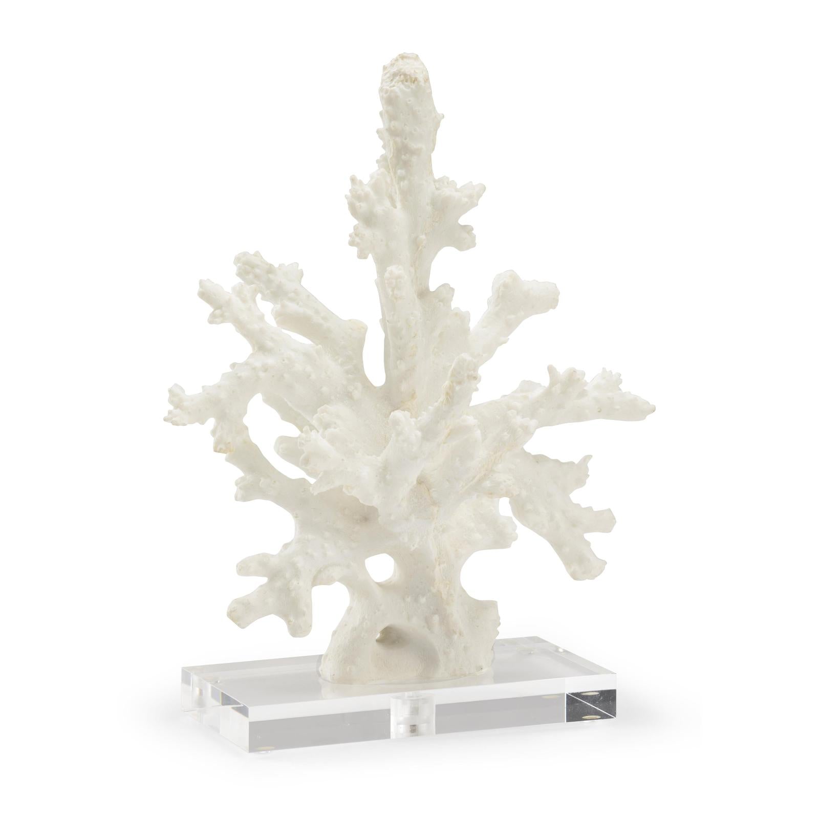 Chelsea House Coral White Sculpture