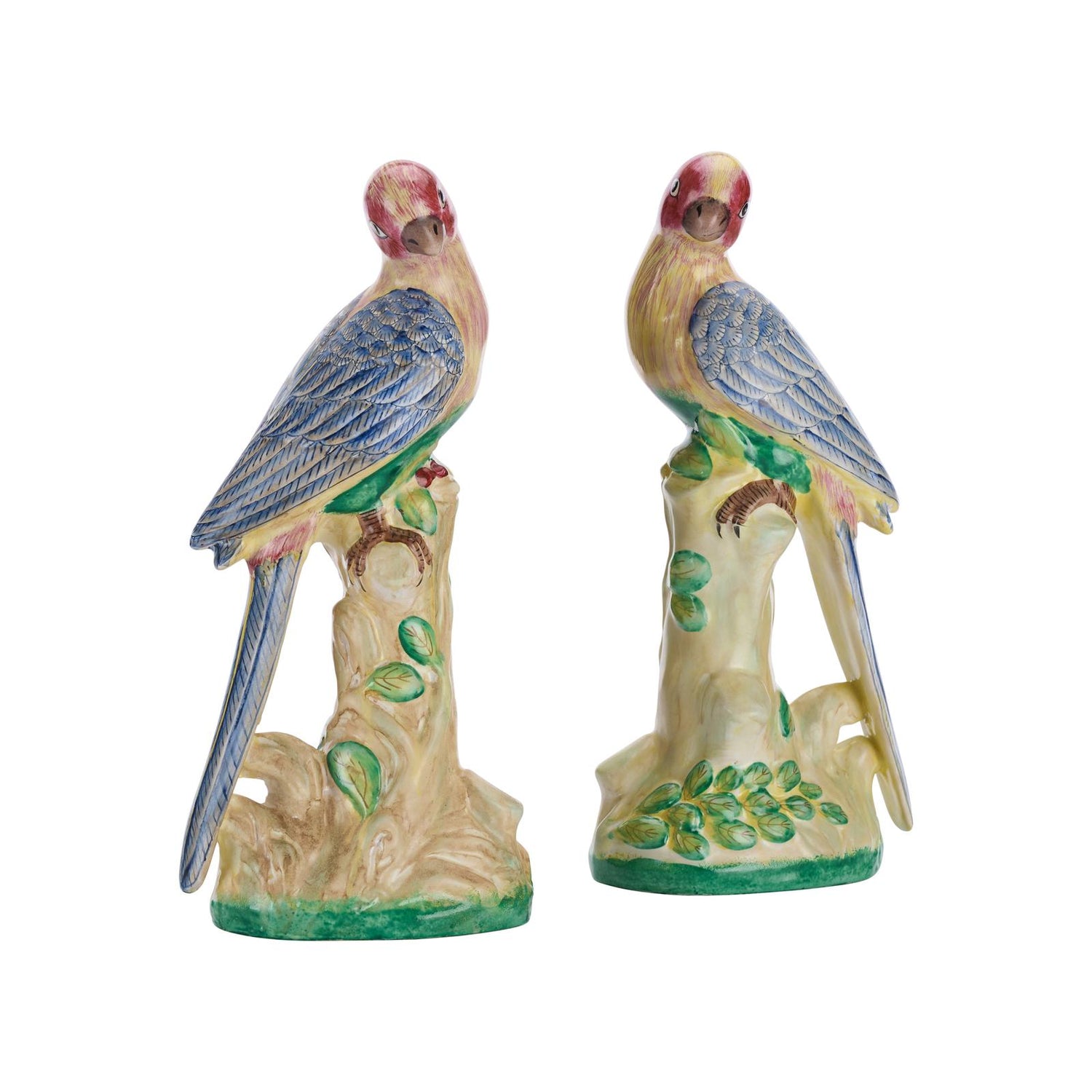 Chelsea House Porcelain Birds Sculpture, Set of 2