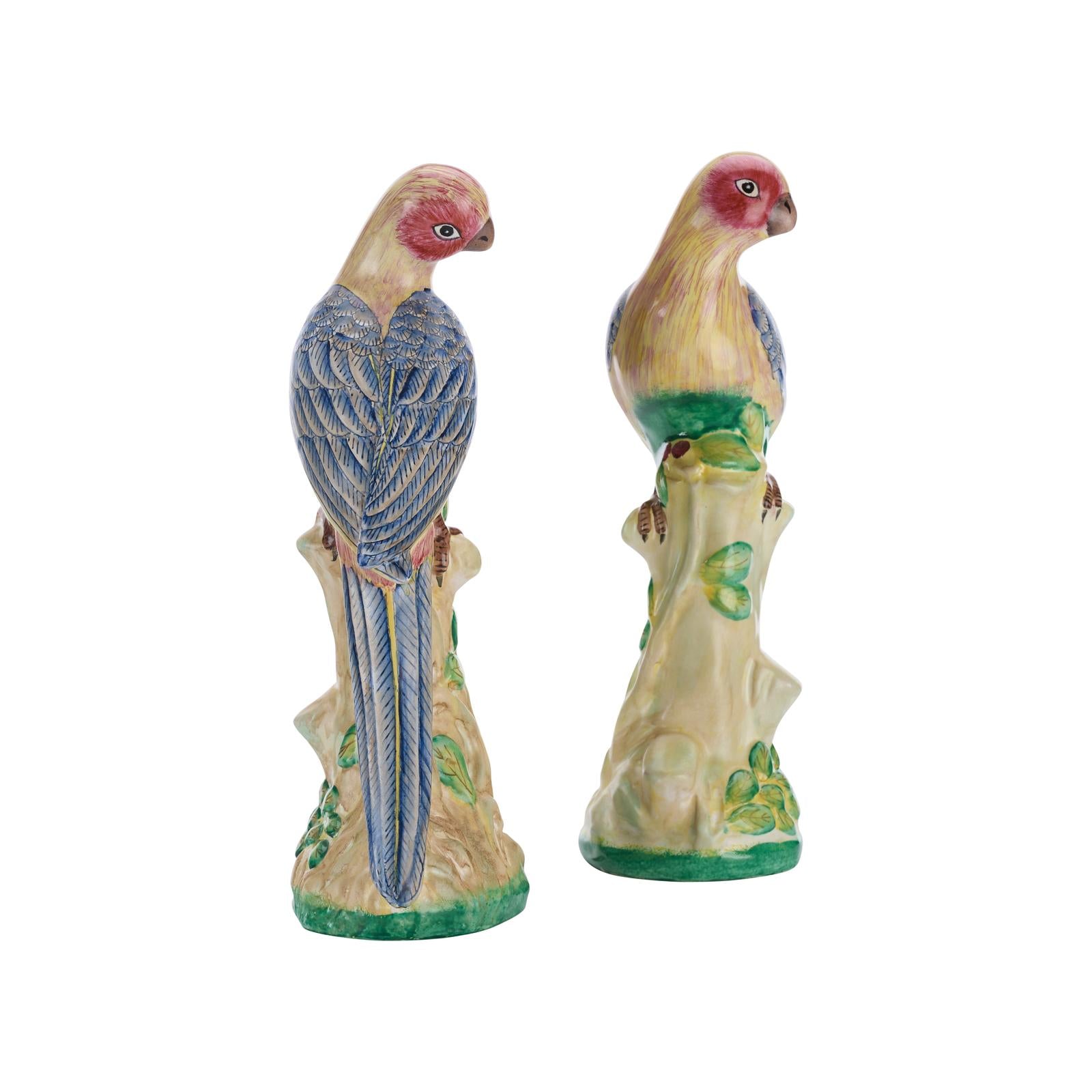 Chelsea House Porcelain Birds Sculpture, Set of 2