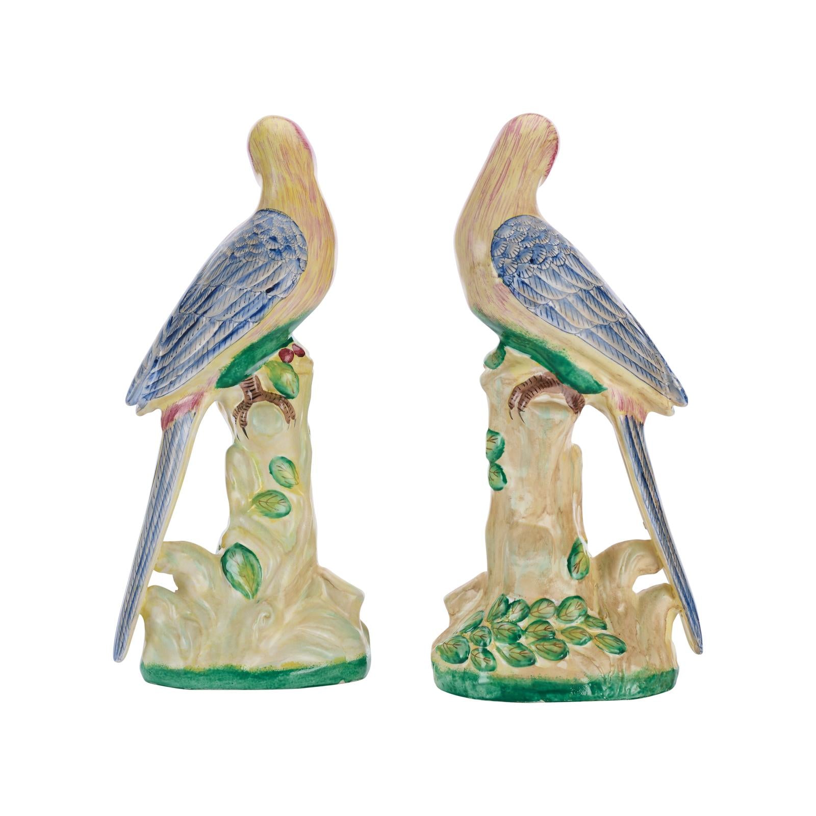 Chelsea House Porcelain Birds Sculpture, Set of 2