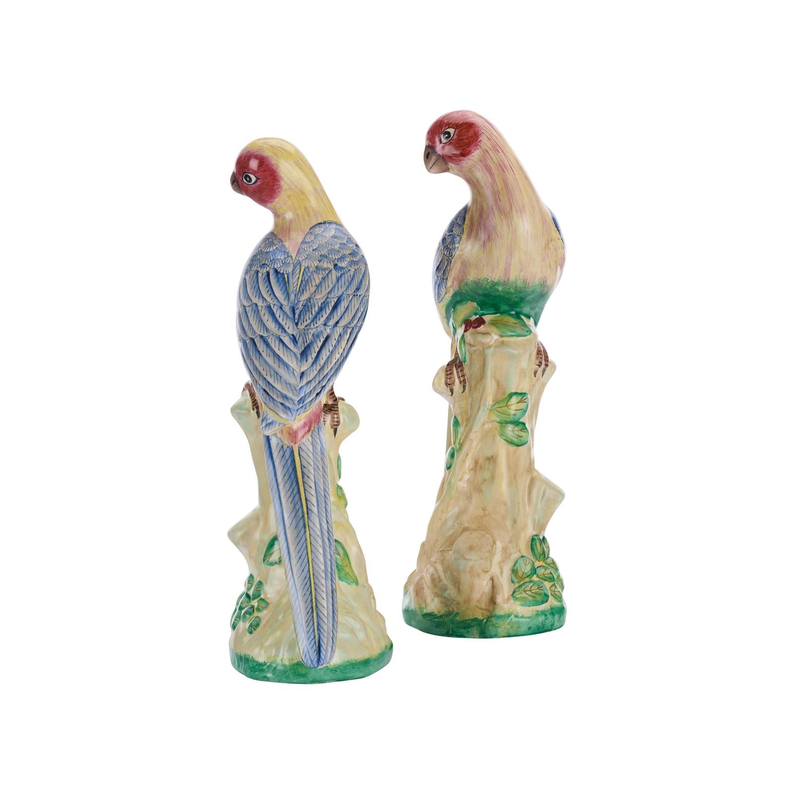 Chelsea House Porcelain Birds Sculpture, Set of 2