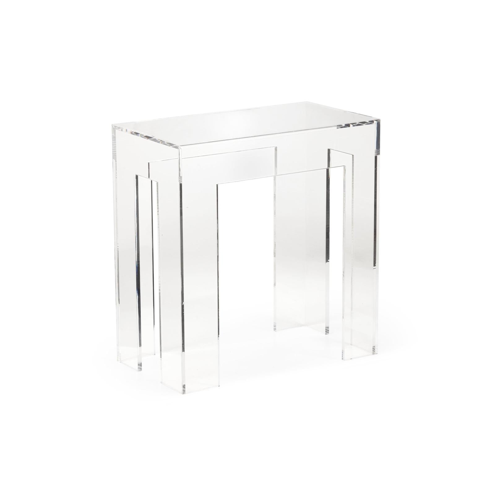 Chelsea House Acrylic End Table
