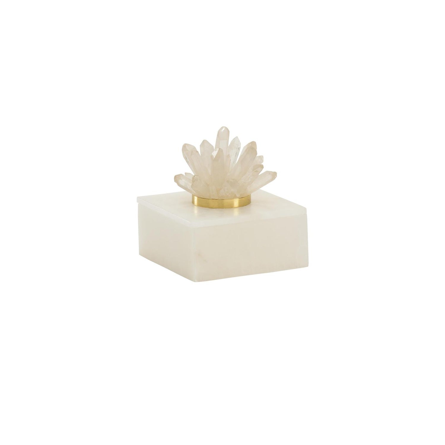 Chelsea House Alabaster And Crystal Box
