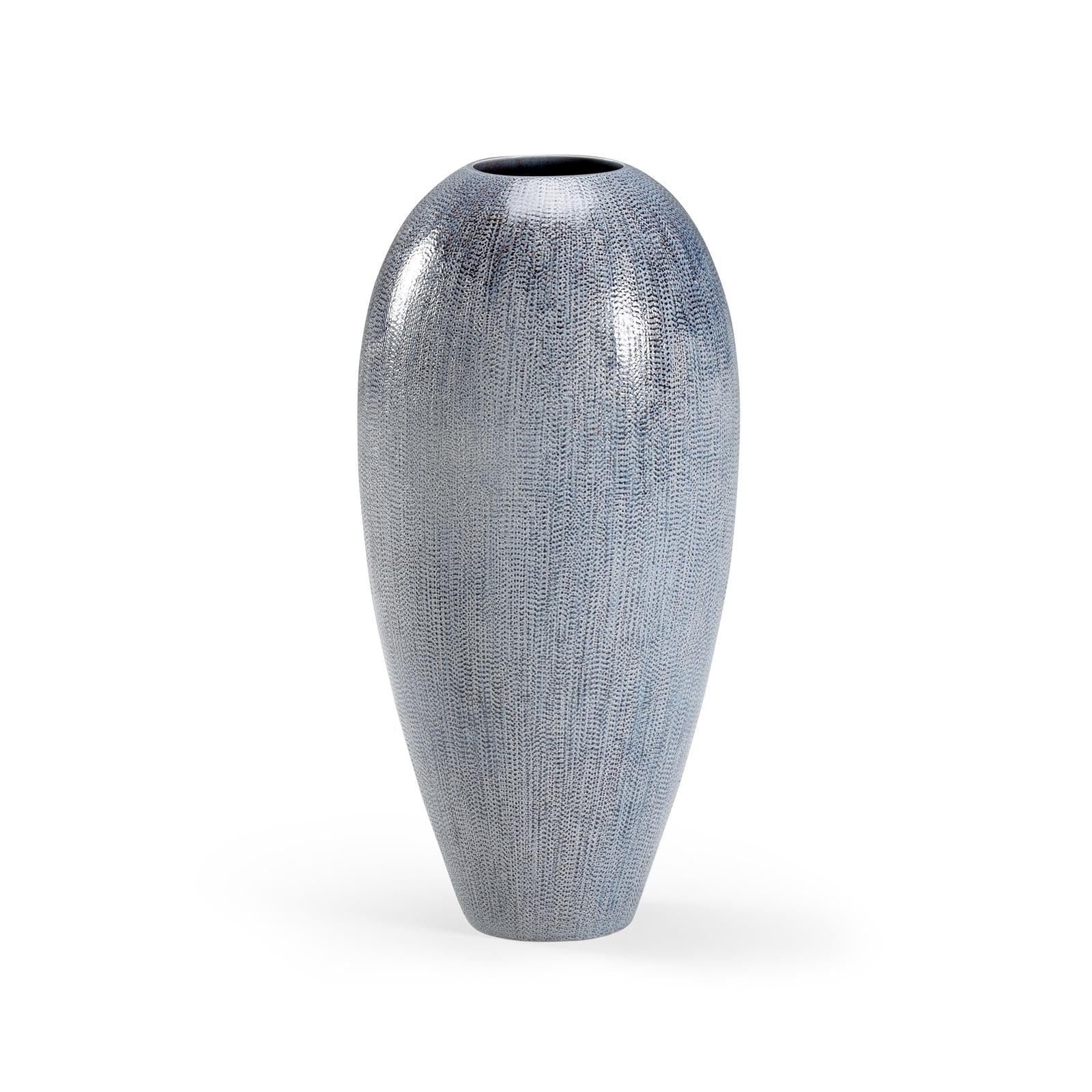 Chelsea House Blue Tall Granger Vase