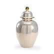 Chelsea House Herringbone Coverd Gold Urn