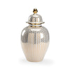 Chelsea House Herringbone Coverd Gold Urn