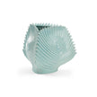 Chelsea House Seafoam Palm Leaf Vase