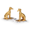 Chelsea House Gold Flossie Bookends, Set of 2